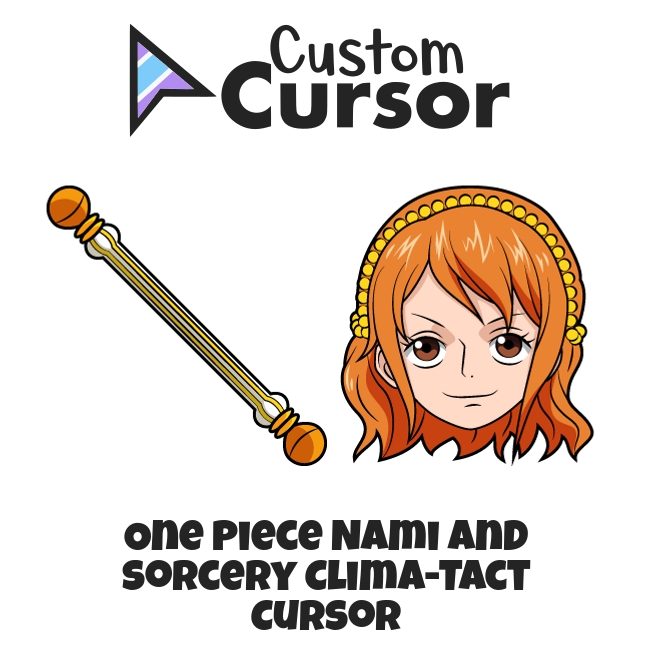 One Piece Nami & Clima-Tact Animated Cursor - Anime Cursor