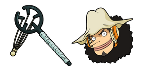 One Piece Roronoa Zoro and Sword cursor – Custom Cursor