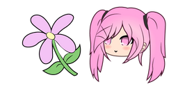 Gacha Life Sakura and Flower cursor