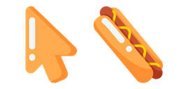 Minimal Hot Dog Cursor