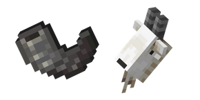 Minecraft Goat and Goat Horn Curseur