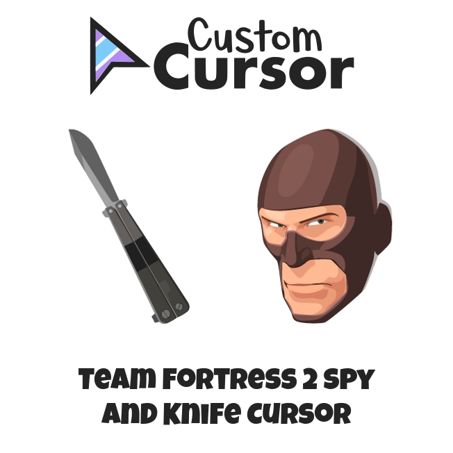 Team Fortress 2 Spy and Knife cursor – Custom Cursor