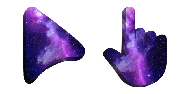 Purple Space cursor – Custom Cursor