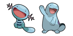 Pokemon Wooper and Quagsire Curseur