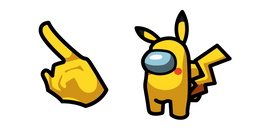 Handsome Pikachu Meme cursor – Custom Cursor