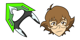 Voltron Pidge and Bayard Curseur