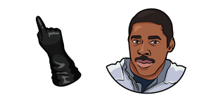 Ghostbusters Winston Zeddemore and Rubber Glove Cursor