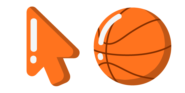 Minimal Basketball Cursor