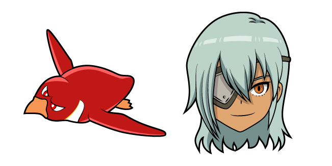 Inazuma Eleven Sakuma Jirou and Koutei Penguin 1gou Cursor