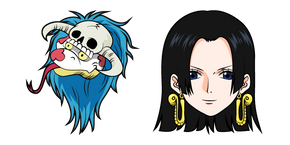 One Piece Boa Hancock and Salome Cursor