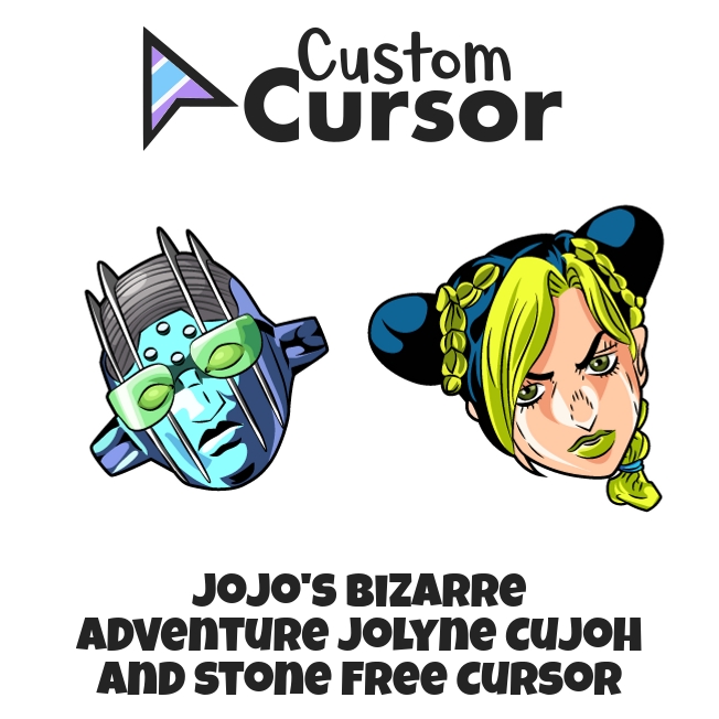 JoJo's Bizarre Adventure Jolyne Cujoh and Stone Free Curseur – Custom Cursor