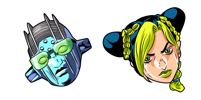 JoJo's Bizarre Adventure Jolyne Cujoh and Stone Free Cursor