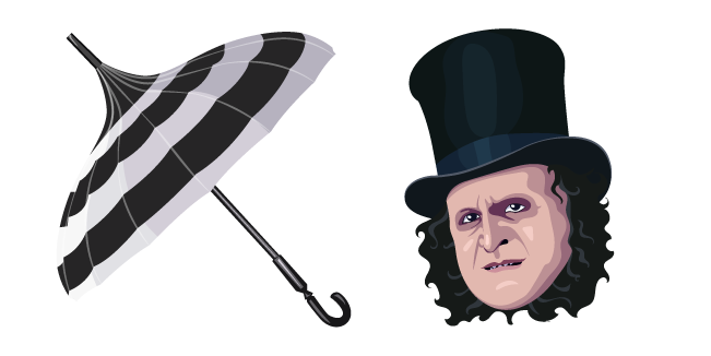 Oswald Cobblepot and Umbrella Cursor