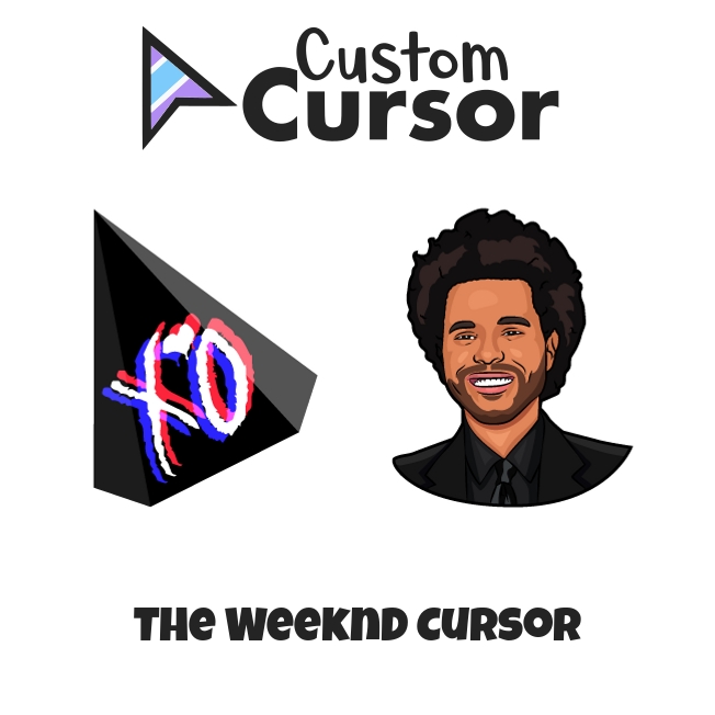 The Weeknd Face Logo Poster