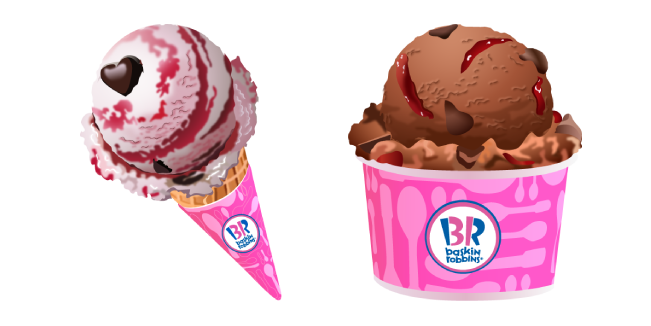 Baskin-Robbins Мороженое курсор