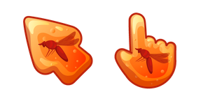 Materials Amber with Mosquito cursor