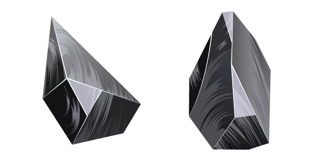 Obsidian Crystal Cursor