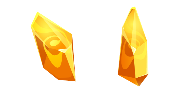 Yellow Citrine Crystal Cursor