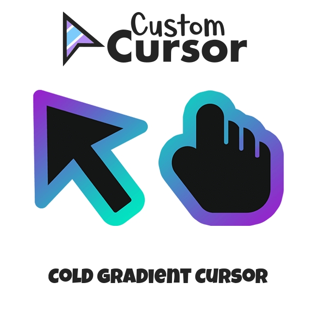 Cold Gradient cursor – Custom Cursor