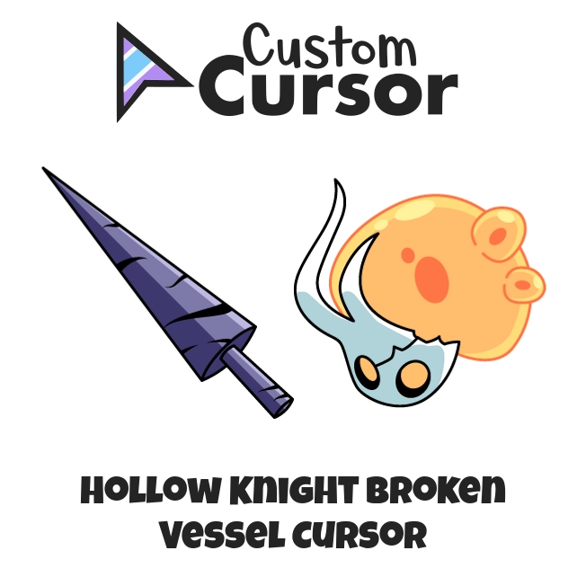 Hollow Knight Broken Vessel Cursor – Custom Cursor