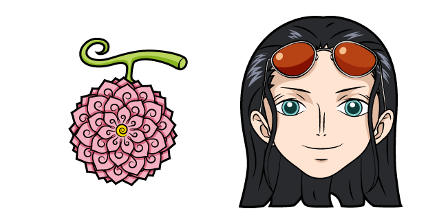 One Piece Nico Robin and Hana Hana no Mi cursor – Custom Cursor