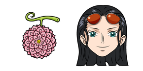 One Piece Nico Robin and Hana Hana no Mi cursor