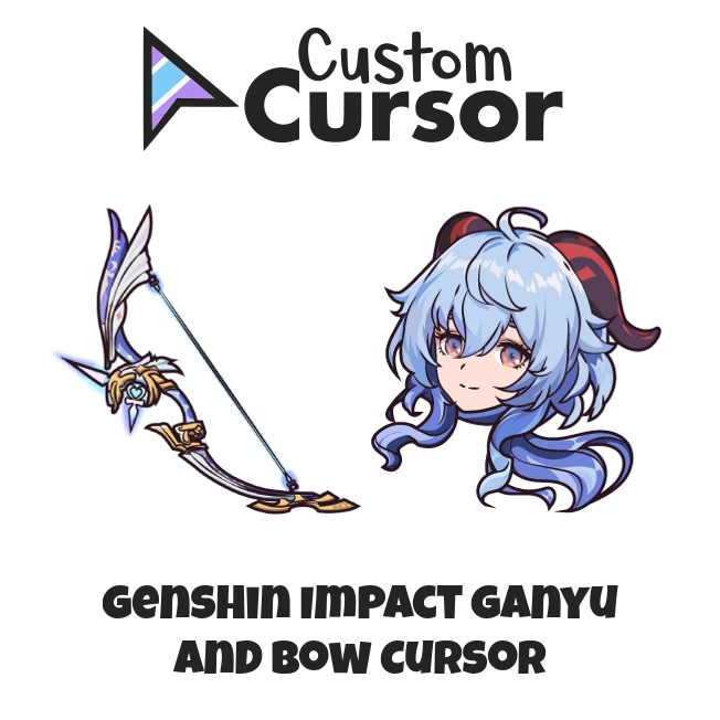 Genshin Impact Ganyu and Bow Curseur - Custom Cursor - EroFound