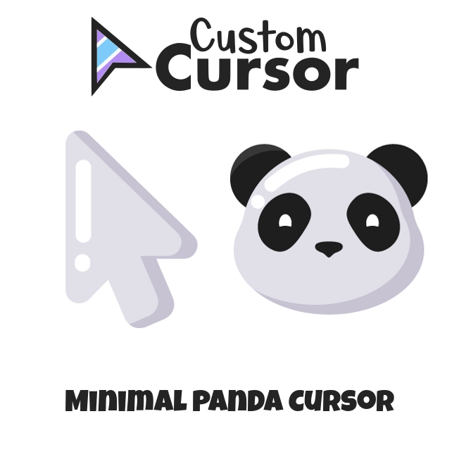 Minimal Panda cursor – Custom Cursor