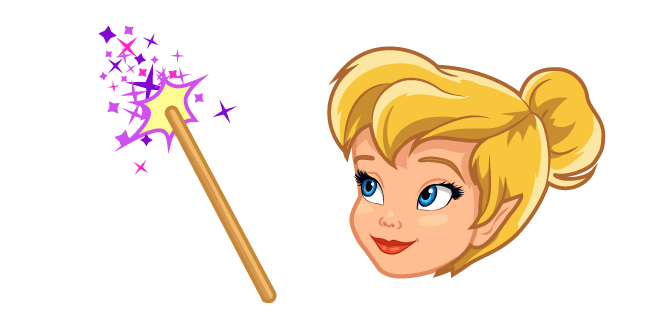 Tinker Bell and Magic Wand Cursor