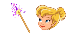 Tinker Bell and Magic Wand cursor