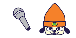 Friday Night Funkin' PaRappa the Rapper and Microphone Curseur