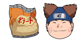 Naruto Choji Akimichi and Snack cursor