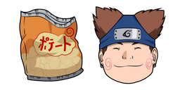 Naruto Choji Akimichi and Snack Cursor