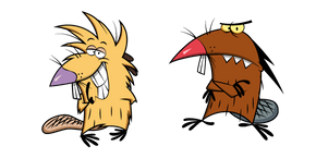 Angry Beavers Norbert and Daggett Cursor