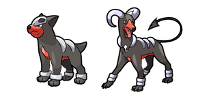 Pokemon Houndour and Houndoom cursor