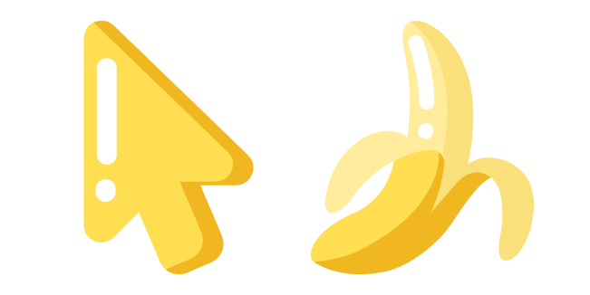 Минимальный Банан курсор