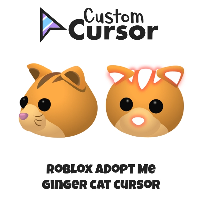 Roblox Adopt Me Ginger Cat cursor – Custom Cursor