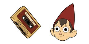 Over The Garden Wall Wirt and Cassette Curseur
