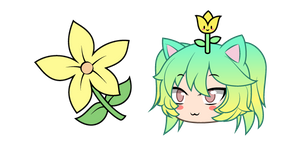 Gacha Life Spring and Daffodil cursor