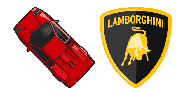 Lamborghini Countach Cursor