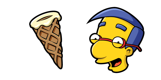 The Simpsons Milhouse Van Houten Cursor