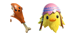 Fortnite Cluck and Drummies Cursor