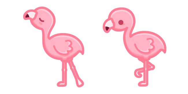 Милый Фламинго курсор