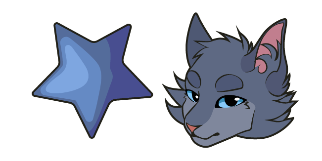 Warrior Cats Bluestar cursor – Custom Cursor