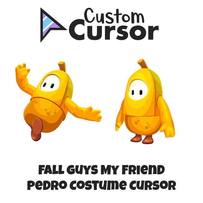 Fall Guys Character in Hot Dog Costume Curseur – Custom Cursor