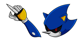 Custom Cursor Darkspine Sonic from Sonic the Hedgehog