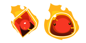 Slime Rancher Fire Slime and Plort Curseur