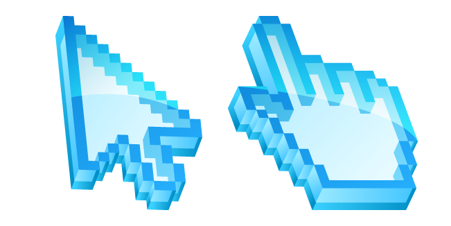 3D Ice Pixel Cursor