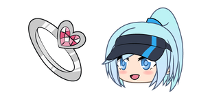 Gacha Life Charlotte and Love Ring cursor