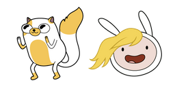 Adventure Time Fionna and Cake Cursor